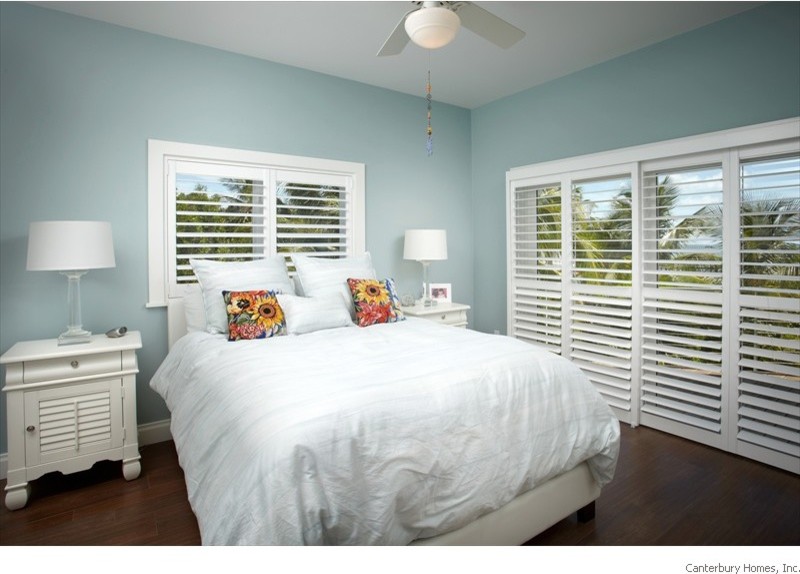Inspiration for a coastal bedroom remodel in Miami