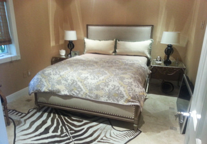 マイアミにあるトラディショナルスタイルのおしゃれな寝室
