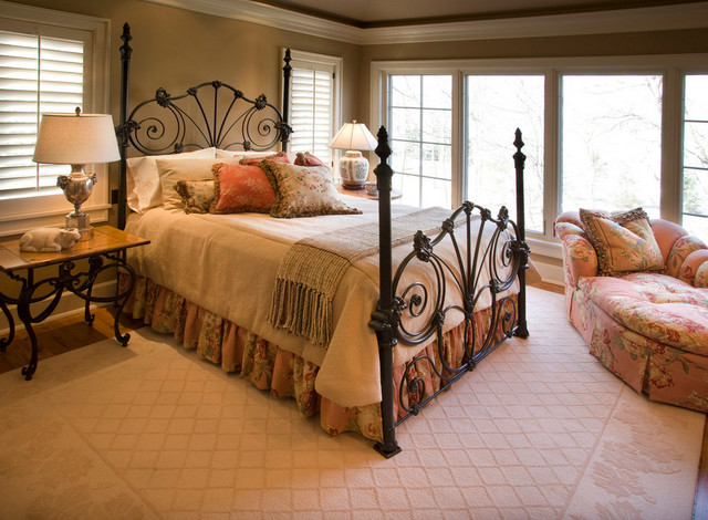 Corsican Iron Bed 5888 In Ferndale Residence by Bruce Kading