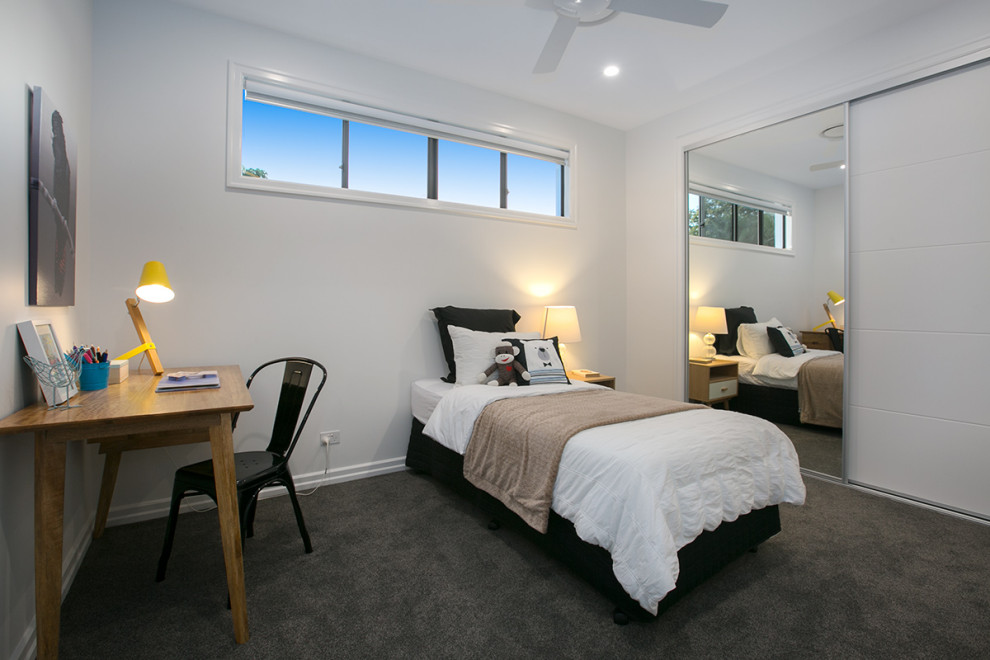 Modernes Schlafzimmer in Brisbane