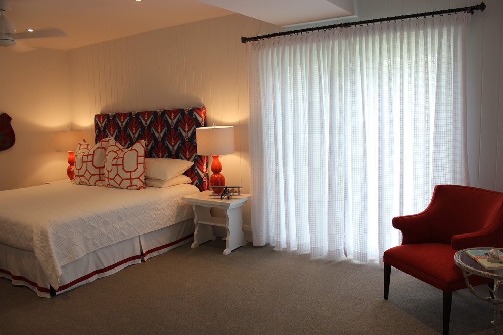 This is an example of a rustic bedroom in Toronto.