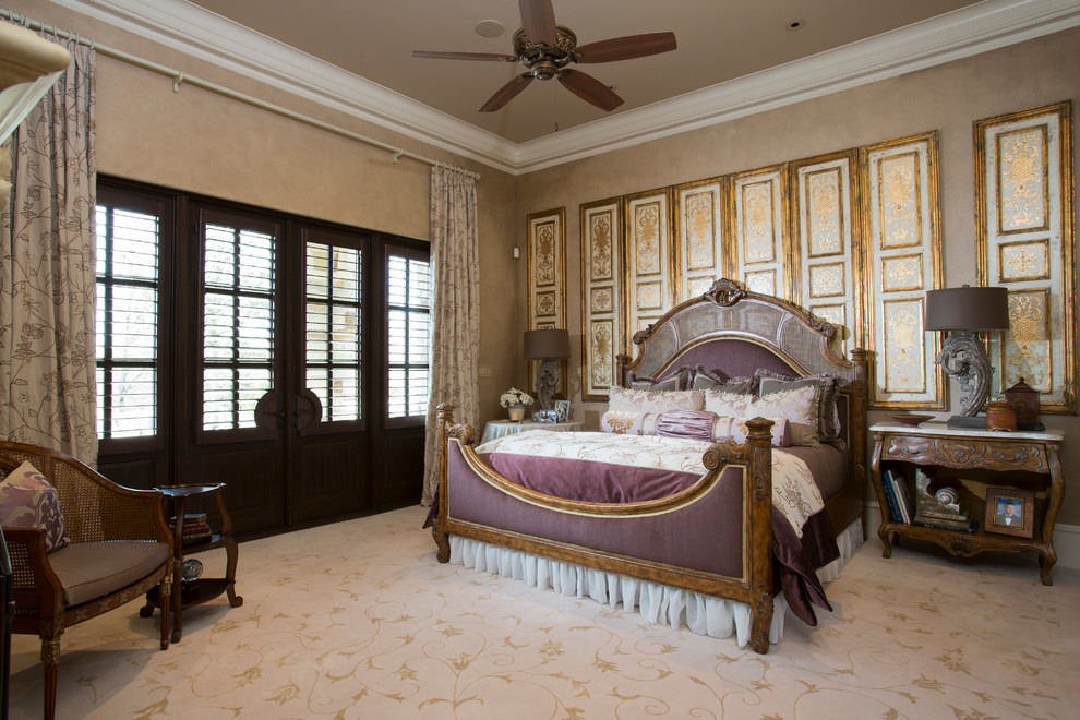 Inspiration for a timeless bedroom remodel in Houston