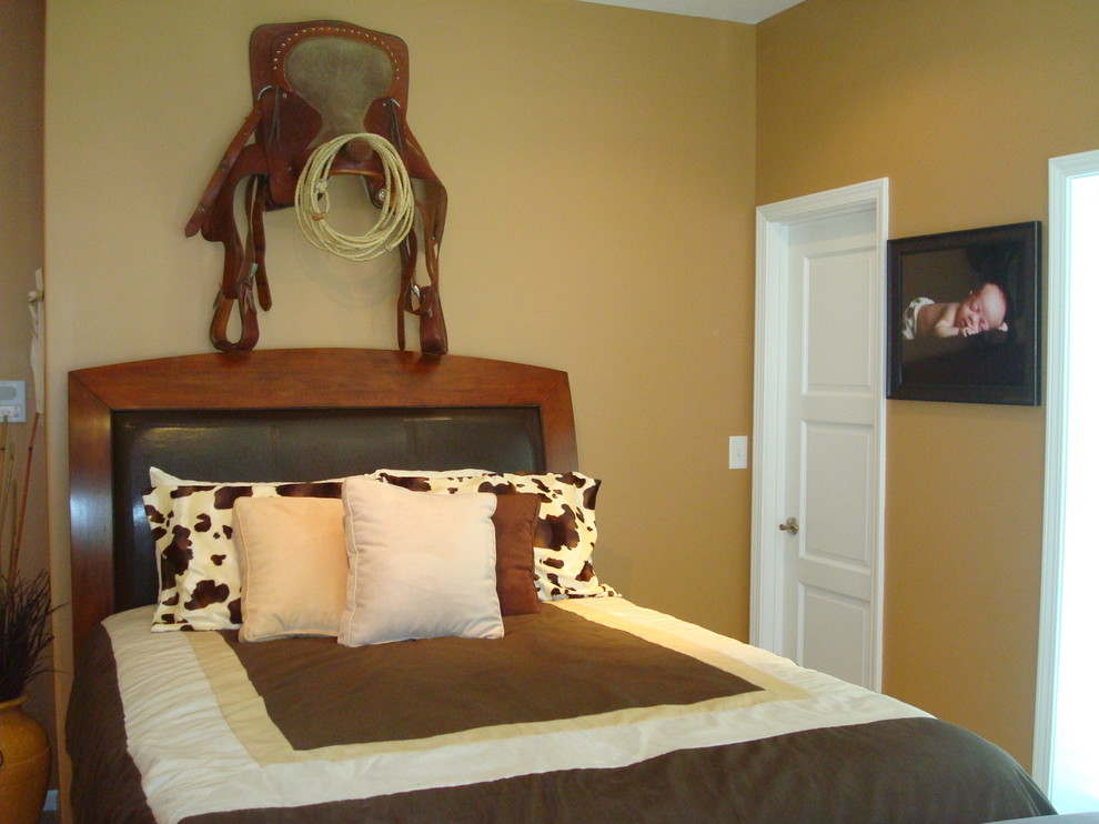 Cowboy Bedroom Eclectic Bedroom Kansas City By Pezzo Bello Interiors