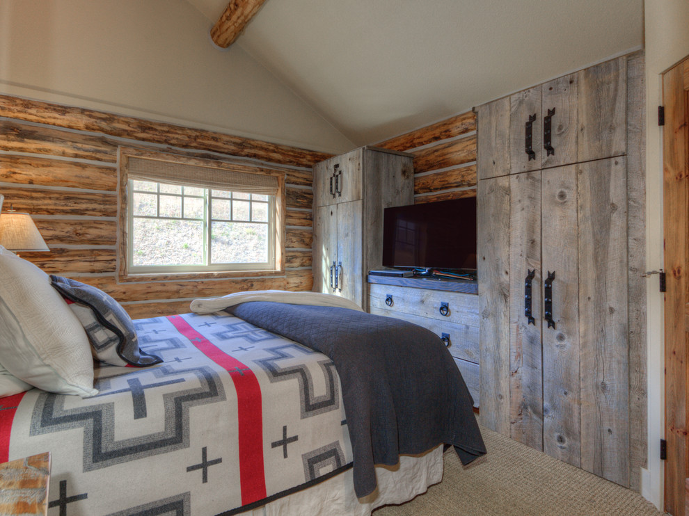 This is an example of a rustic bedroom in Other.