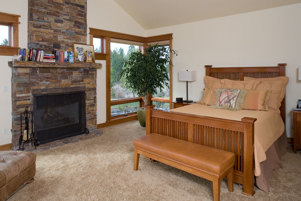 Craftsman Style Home Eastern Oregon Estilo Craftsman Dormitorio