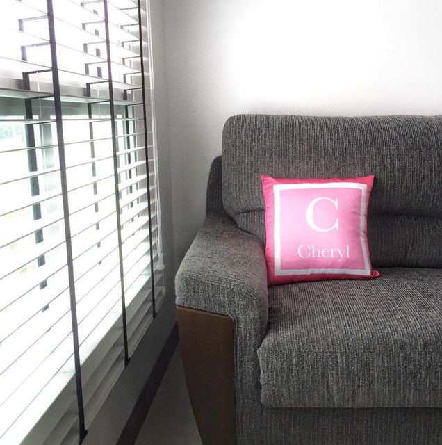 Cushions TWOTONE by ATD Modern Bedroom Singapore by AllThingsDeco Houzz