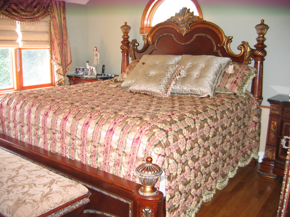 Ejemplo de dormitorio principal tradicional
