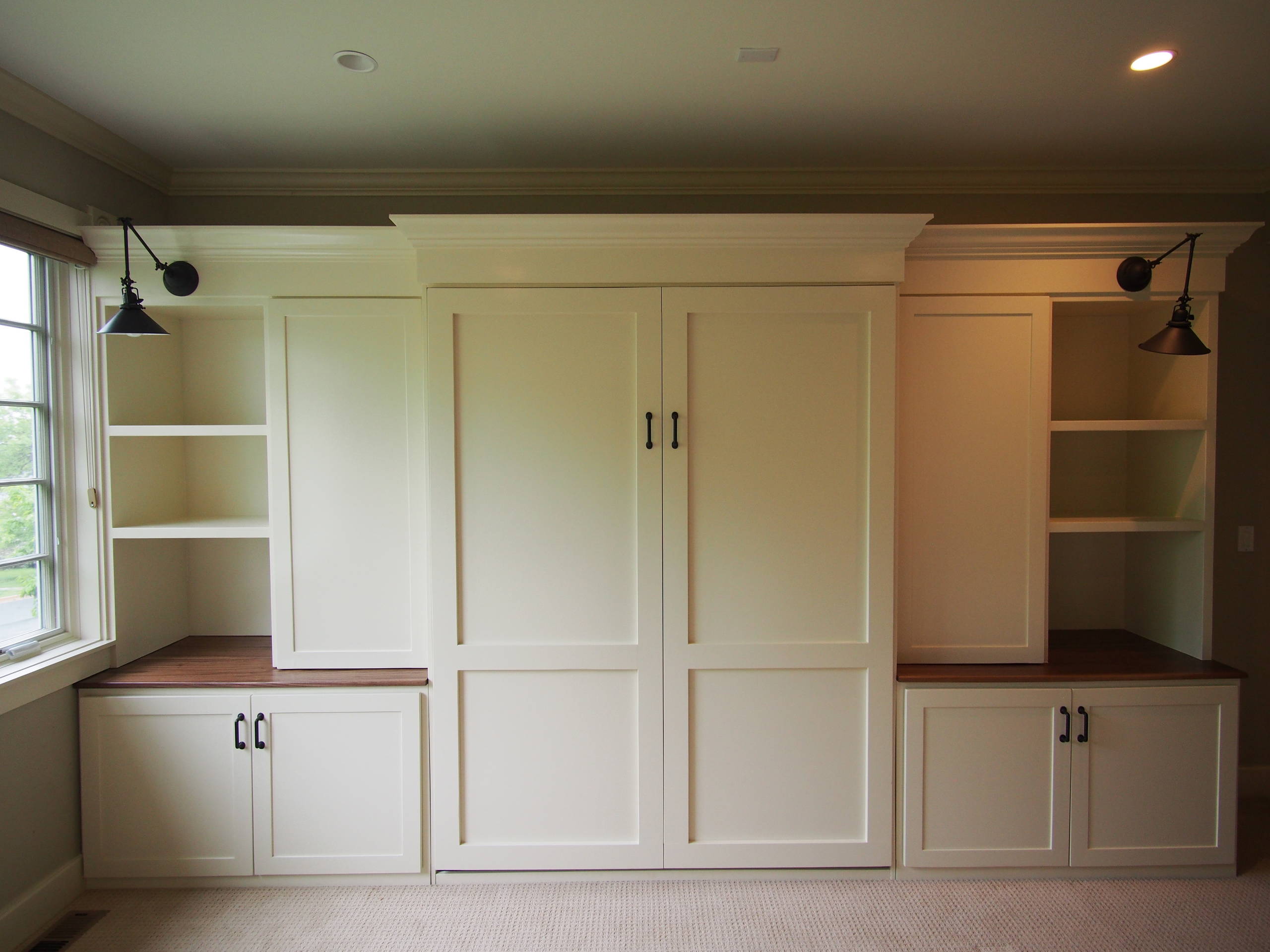 Custom Built Ins And Murphy Bed Craftsman Bedroom Denver By Rossmnster Designs Houzz