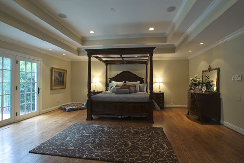 Elegant bedroom photo in Nashville