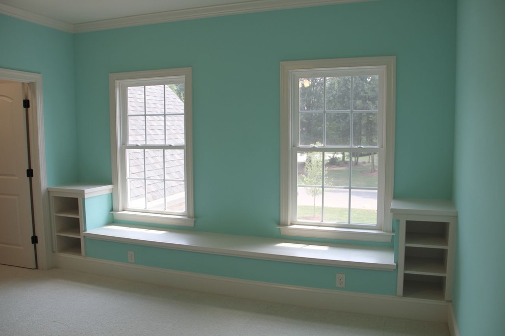 This is an example of a classic bedroom in Charlotte.