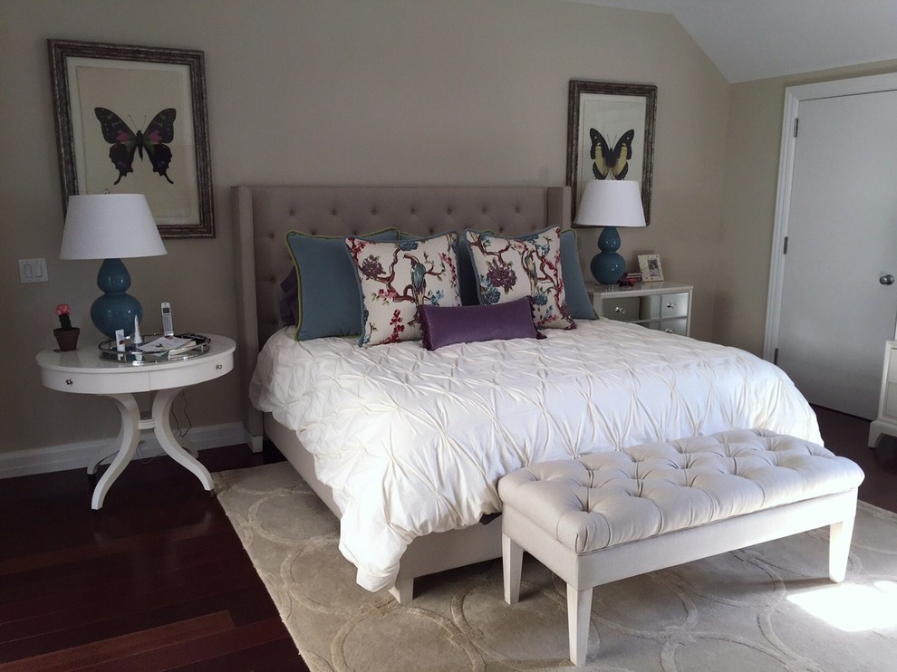 Custom Luxury Bedding Contemporary Bedroom New York by Fabric