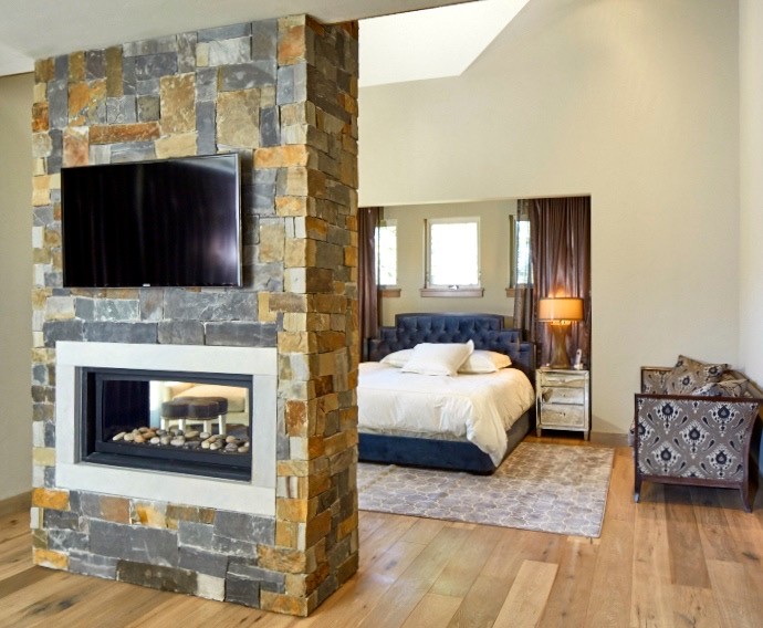 Custom Mountain Modern Master Bedroom Transitional Bedroom