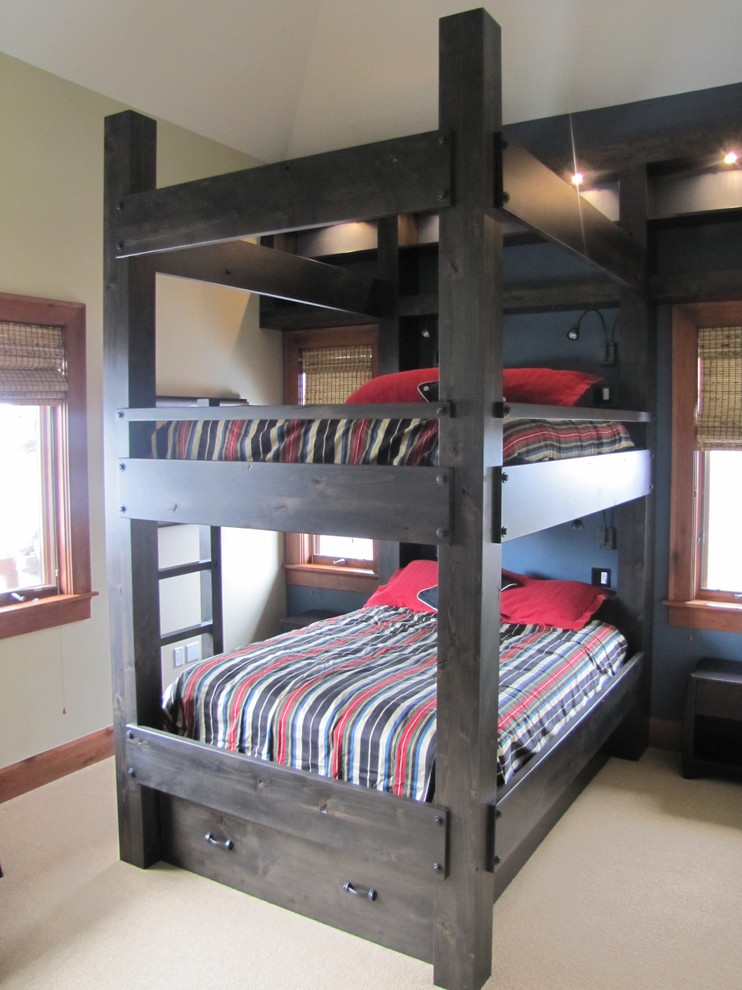 フェニックスにあるコンテンポラリースタイルのおしゃれな寝室