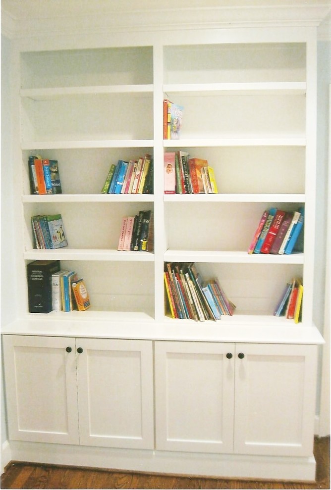 Custom Shelves Small Unit Craftsman Bedroom DC Metro by Terry's
