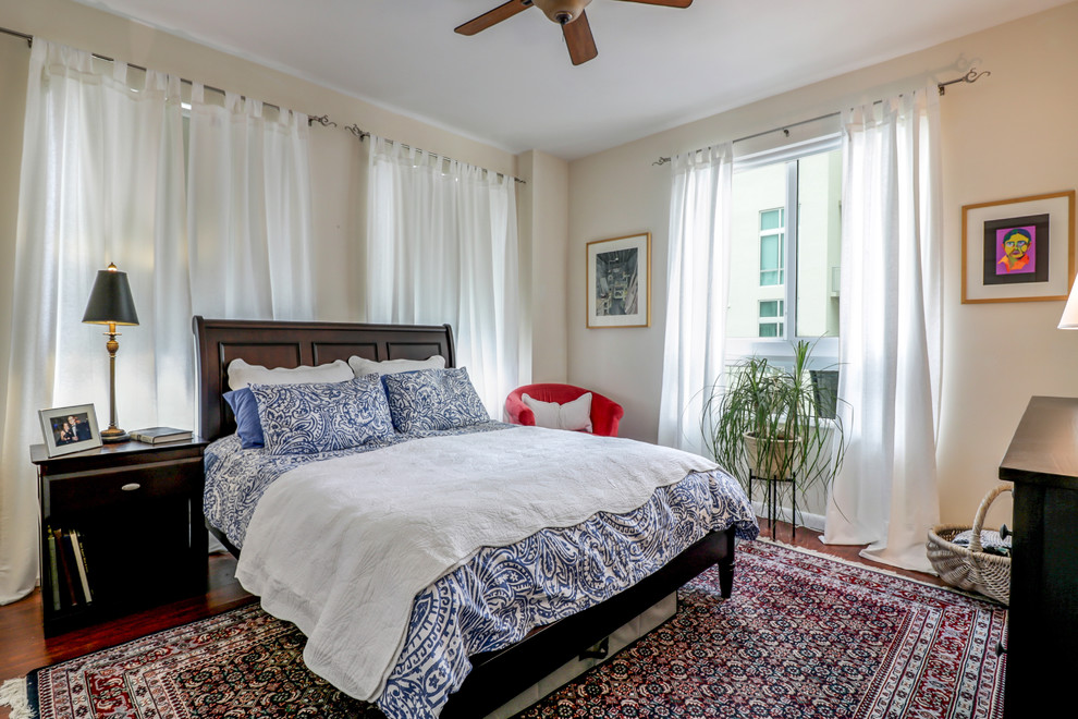 Dadeland Two Bedroom Condo Design - Traditional - Bedroom - Miami - by