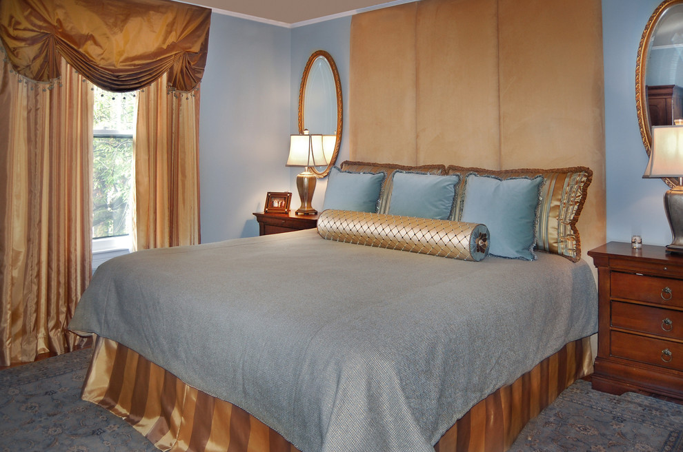 ワシントンD.C.にあるトラディショナルスタイルのおしゃれな寝室