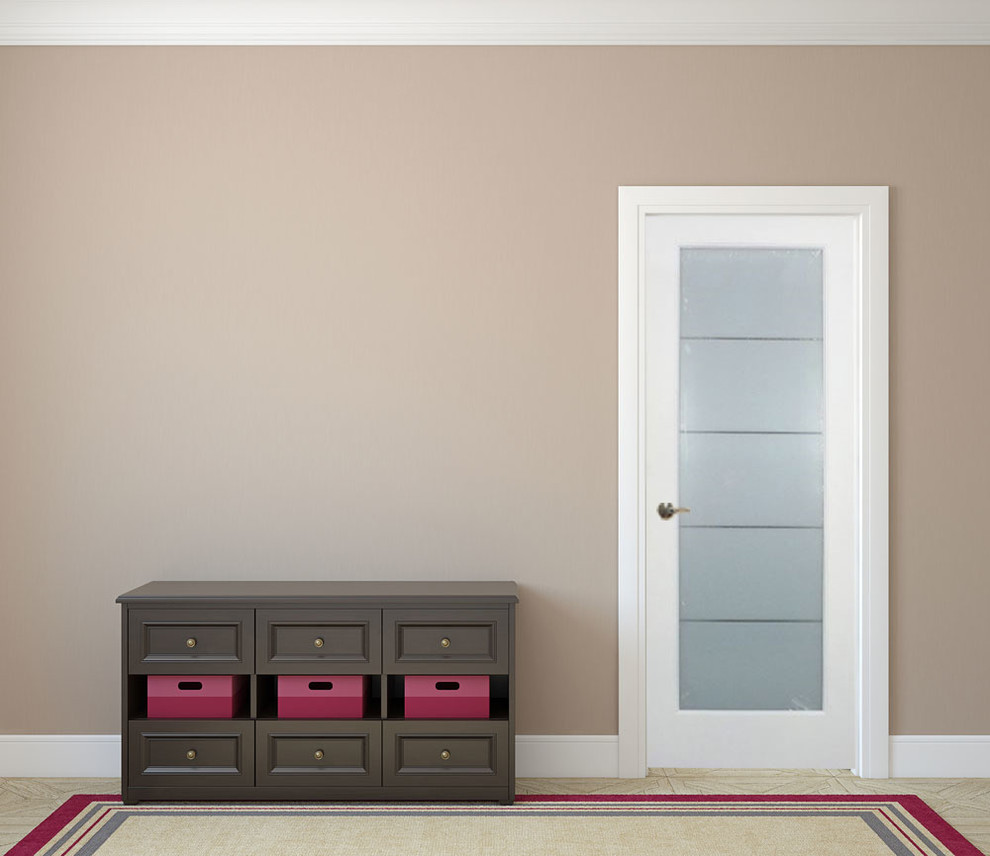 Decorative Glass Doors - Modern - Bedroom - Raleigh - by Ambiance Doors, Inc. | Houzz