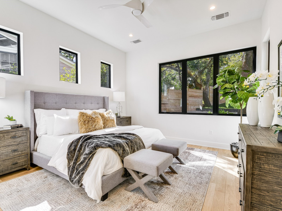 Deep Eddy Residence Contemporary Bedroom Austin by Mosier
