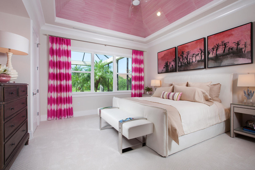 Modernes Schlafzimmer in Miami