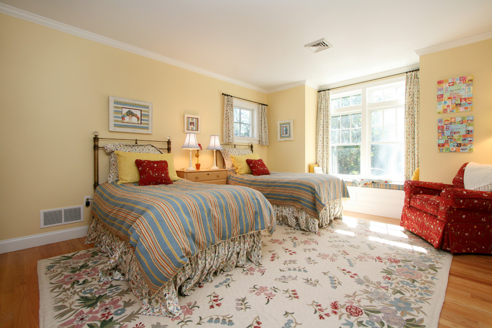 Inspiration for a coastal bedroom remodel in Boston