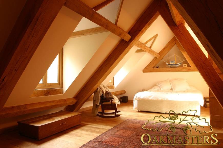 This is an example of a traditional bedroom.