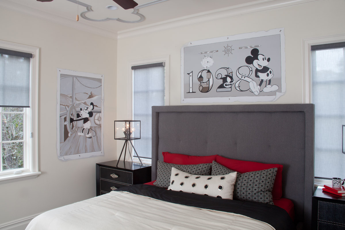 Disney Mickey Mouse & Friends Themed Rooms - Traditional - Bedroom -  Orlando - by Artisan Incorporated | Houzz