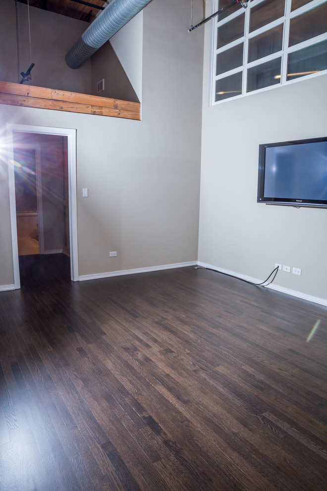 Downtown Chicago Condo Floor Refinishing Traditional Bedroom