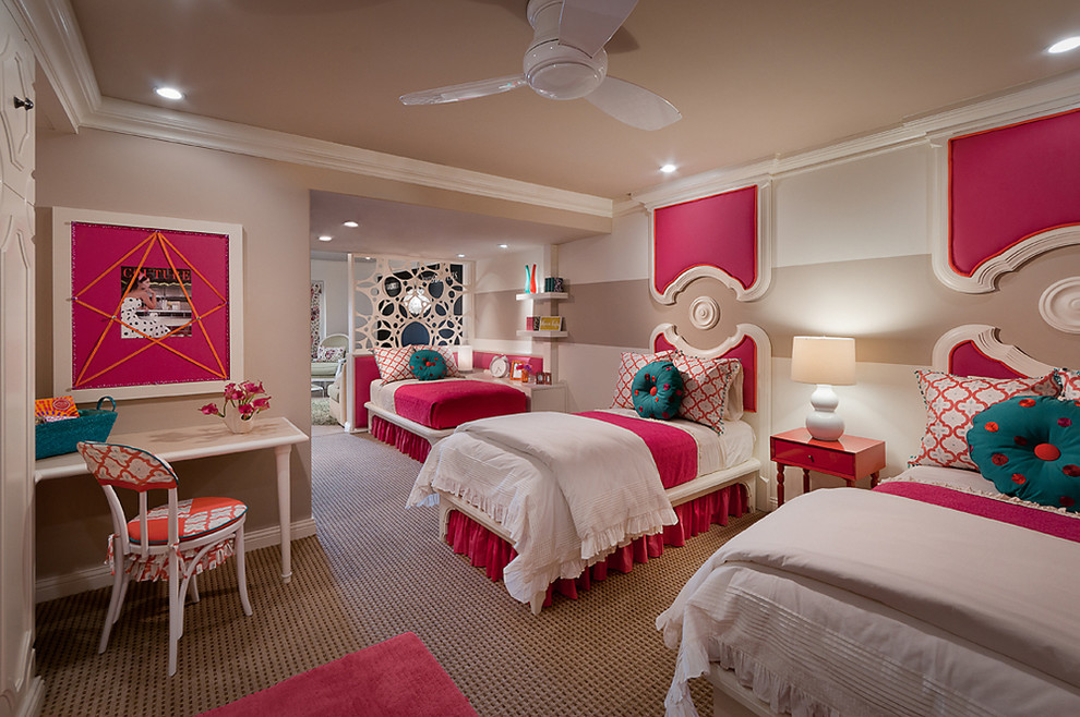 This is an example of an eclectic bedroom in Phoenix.
