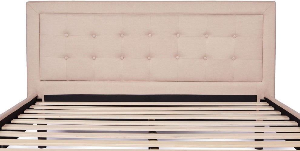 DreamCloud’s Stylish King Size Bed Frame With Headboard Traditional