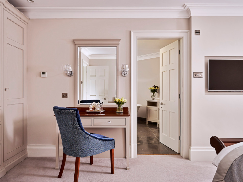 Dressing Table and Upholstered Chair - Contemporary - Bedroom - Other - by The Secret Drawer | Houzz