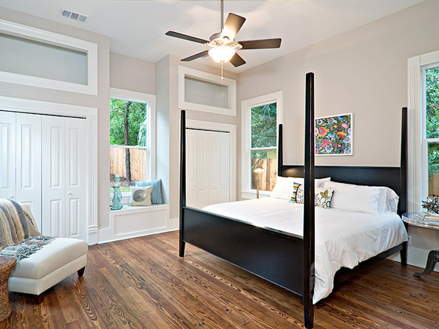 Inspiration for a classic bedroom in Austin.