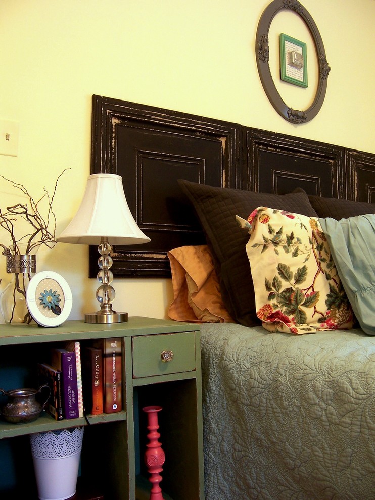 Bedroom - eclectic bedroom idea in Grand Rapids