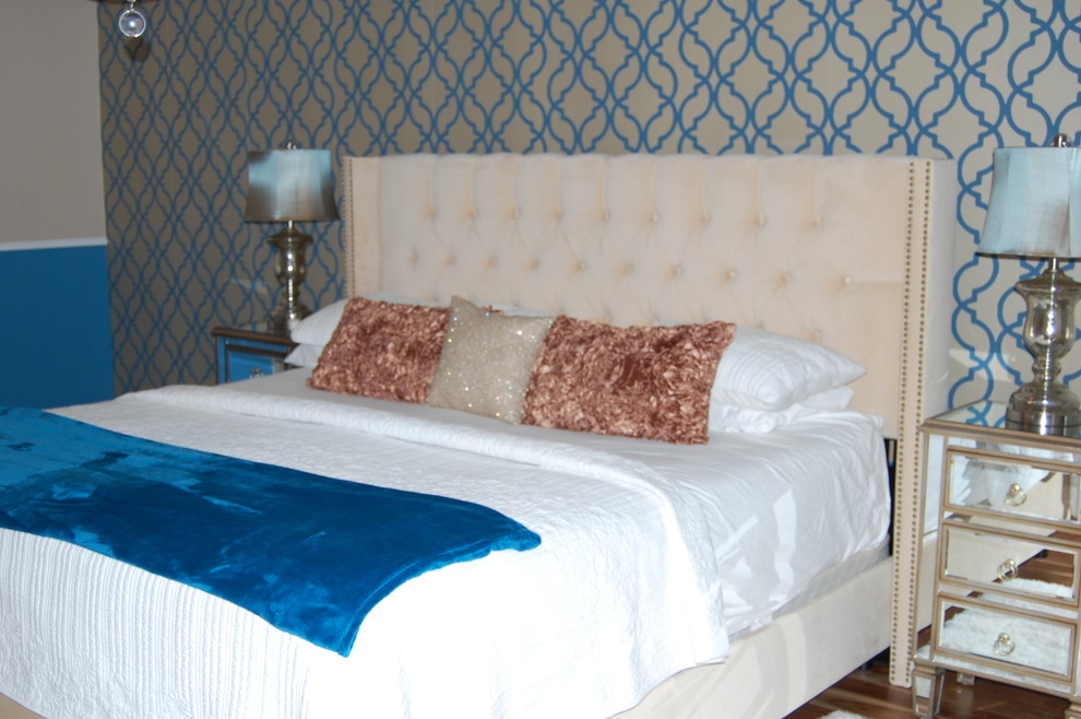 Example of a trendy bedroom design in Orlando
