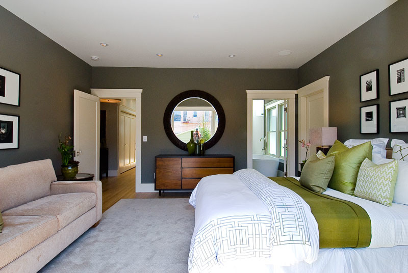 Elegant bedroom photo in San Francisco