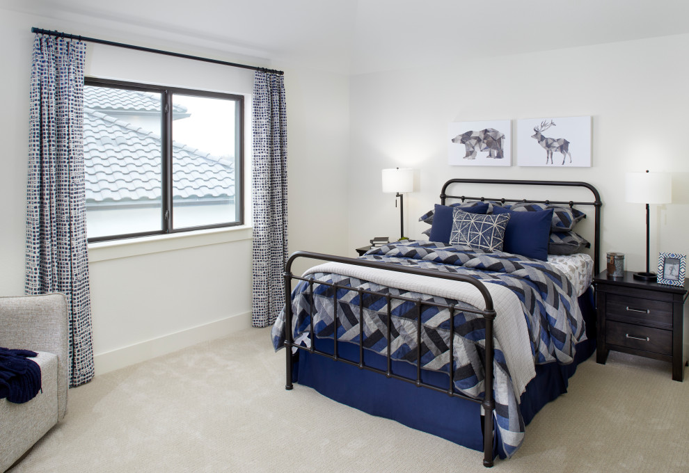 Edgewood Model in Frisco, TX by Shaddock Homes Transitional Bedroom Dallas by Shaddock