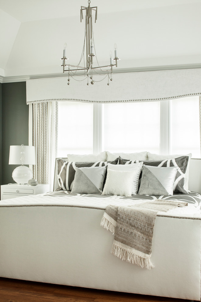 Elegant and Glamorous Master Bedroom Modern Bedroom New York by
