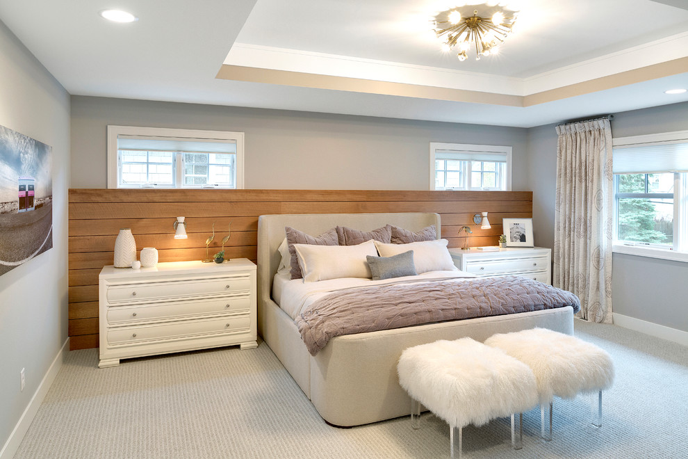 Bedroom - transitional bedroom idea in Minneapolis