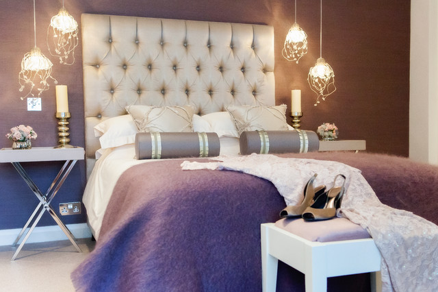 Elegant Feminine Bedroom Modern Schlafzimmer Sonstige Von Harpers Interiors Houzz