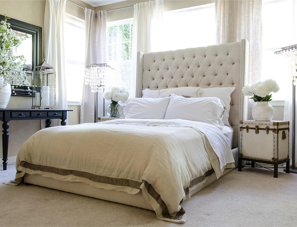 Elements Fine Home Furnishings Chelsea Tall Panel Headboard King Bed In Seas Bedroom New York By Houzz Elements Fine Home Furnishings Chelsea, Chelsea King Bed