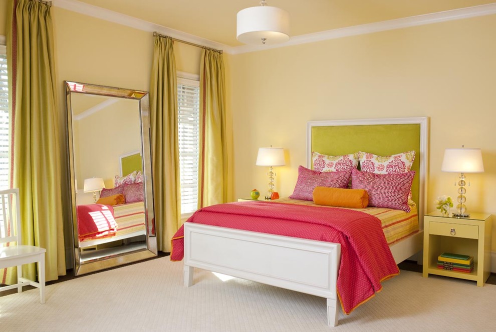 Inspiration for a transitional bedroom remodel in Dallas