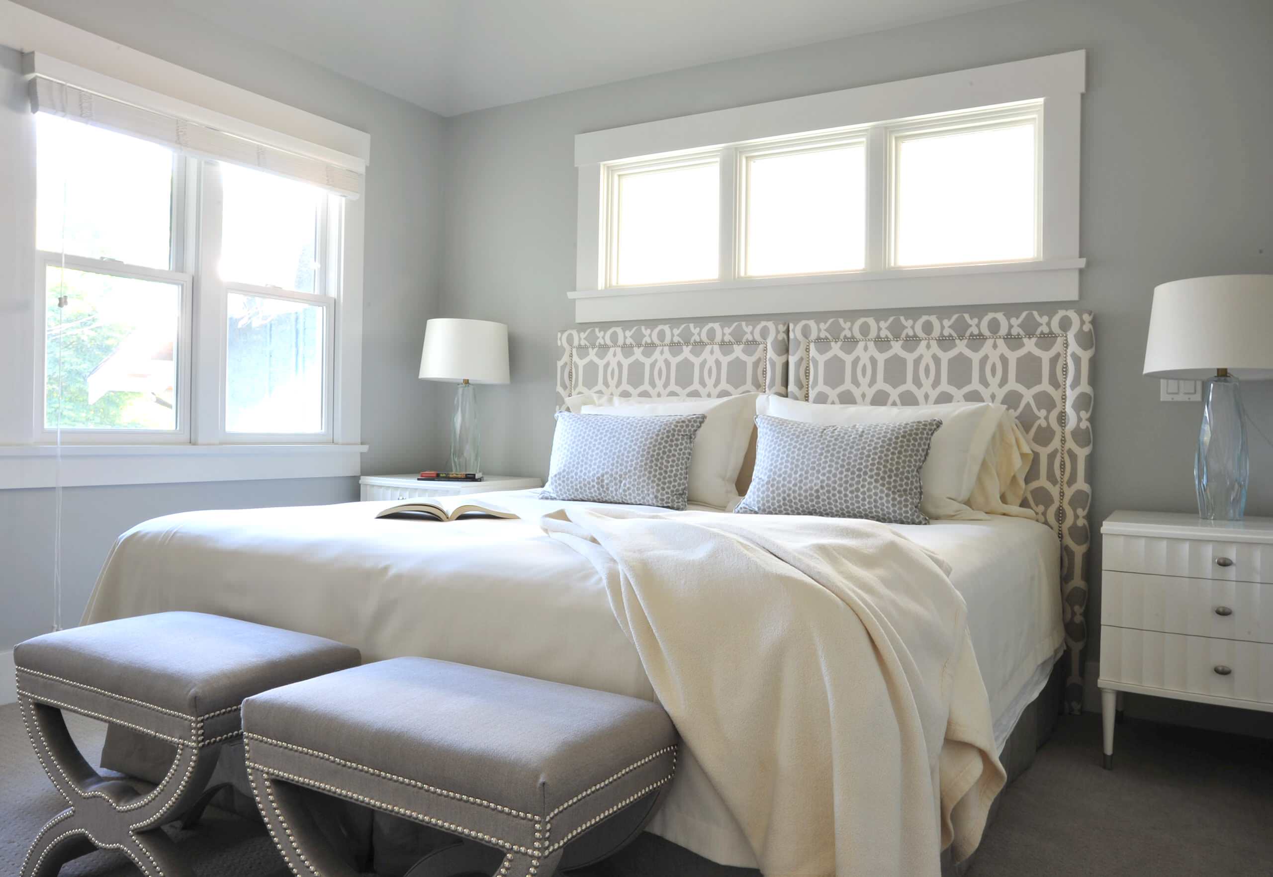 Above top bed window