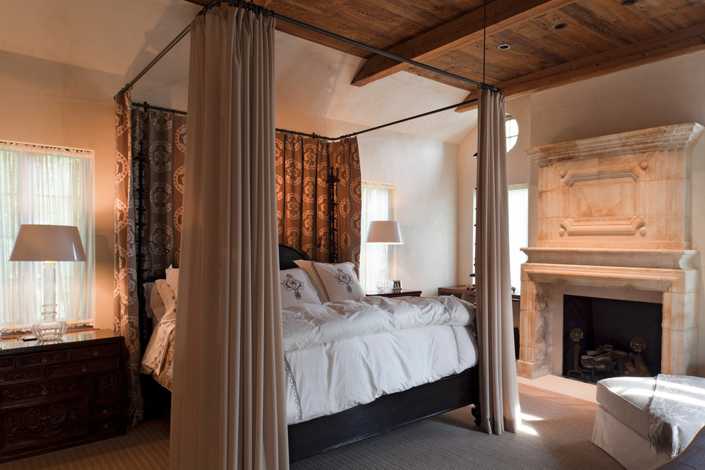 Elegant bedroom photo in Baltimore