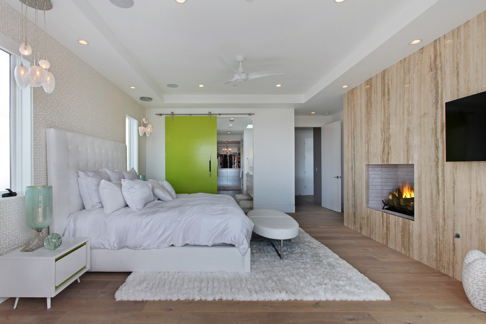 Modernes Schlafzimmer in Orange County