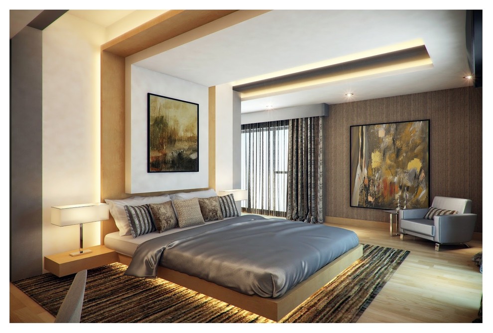 Family Home Master Bedroom Istanbul, Turkey - Contemporary - Bedroom