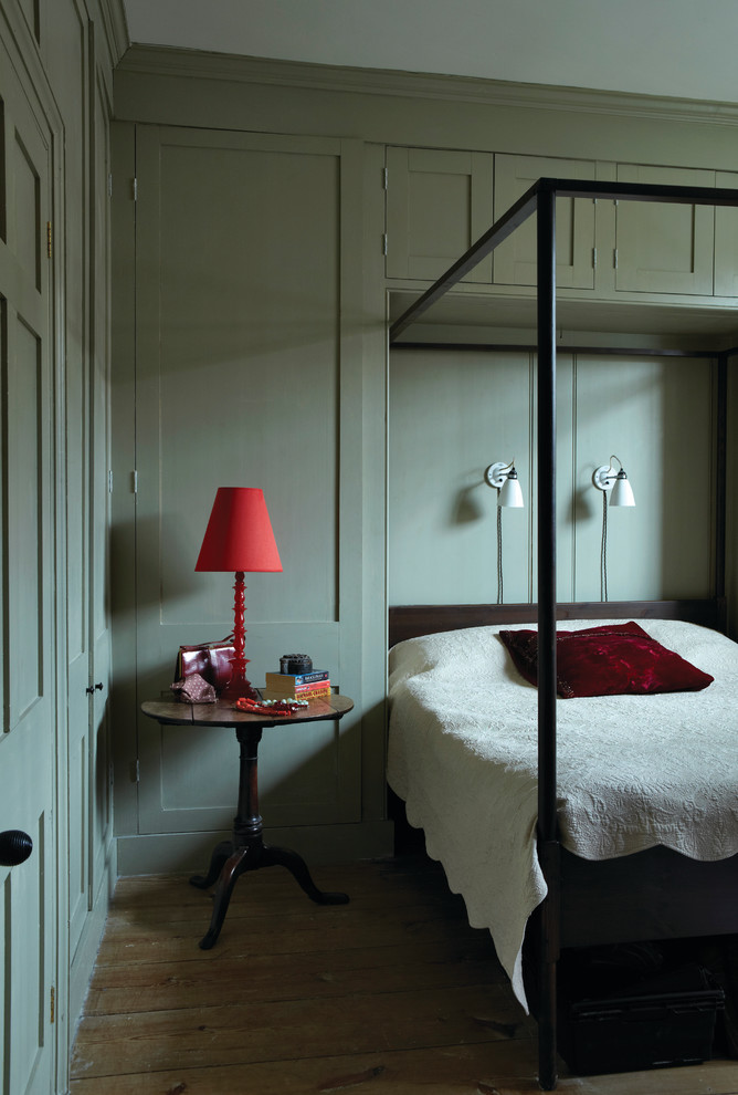 ドーセットにあるトラディショナルスタイルのおしゃれな寝室のインテリア