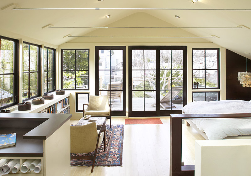 This is an example of a bohemian bedroom in San Francisco.