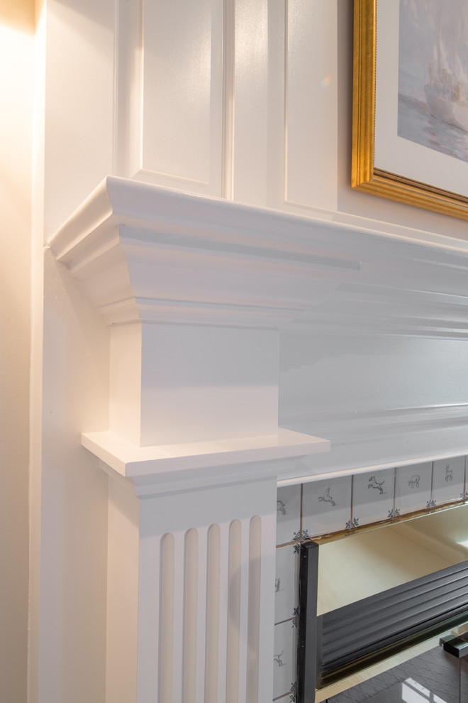 Fireplaces Surround, Mantle, Shelves, Corbels, Moulding & Millwork Traditional Bedroom