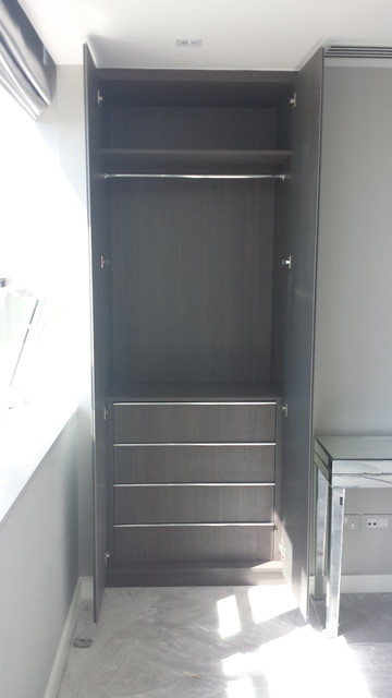 Fitted Hinged Door Wardrobes - Modern - Bedroom - London - By 