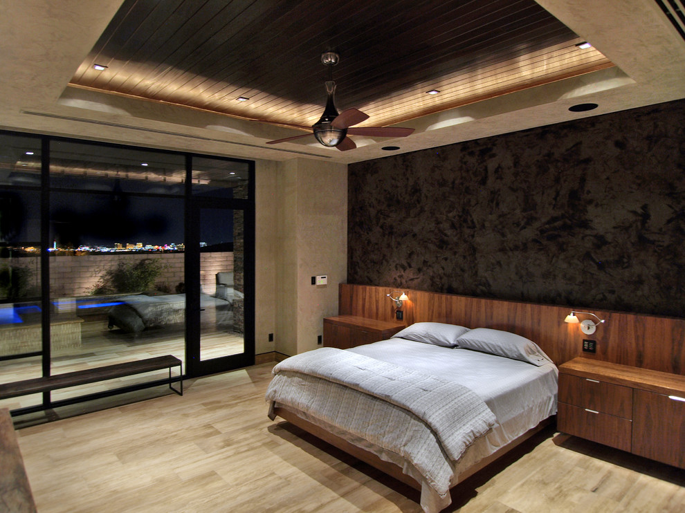 Modernes Schlafzimmer in Las Vegas