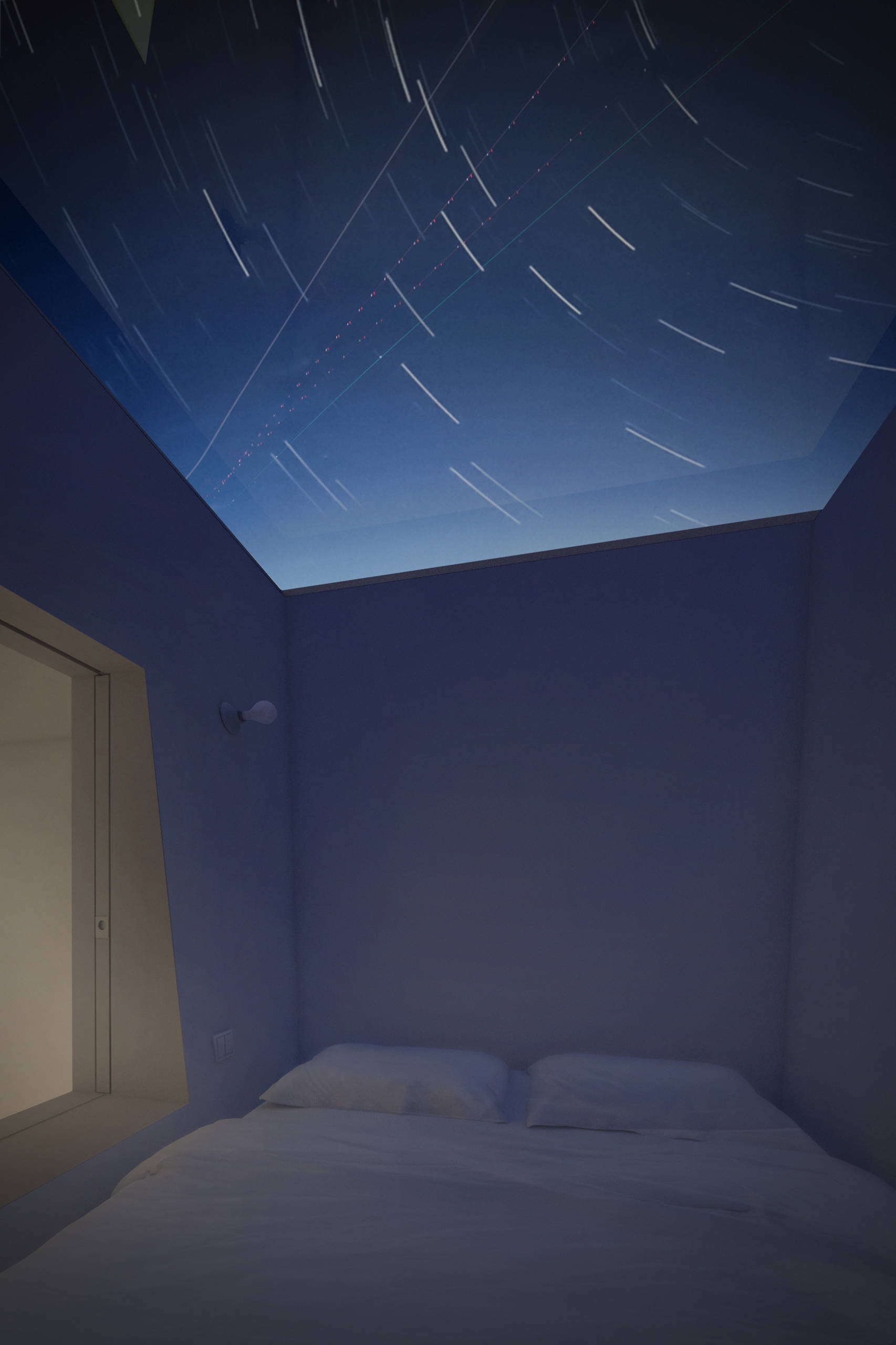 Sternenhimmel an der Decke: 7 Ideen für Schlafzimmer & Zimmerdecke